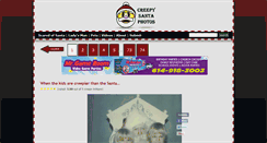 Desktop Screenshot of creepysantaphotos.com